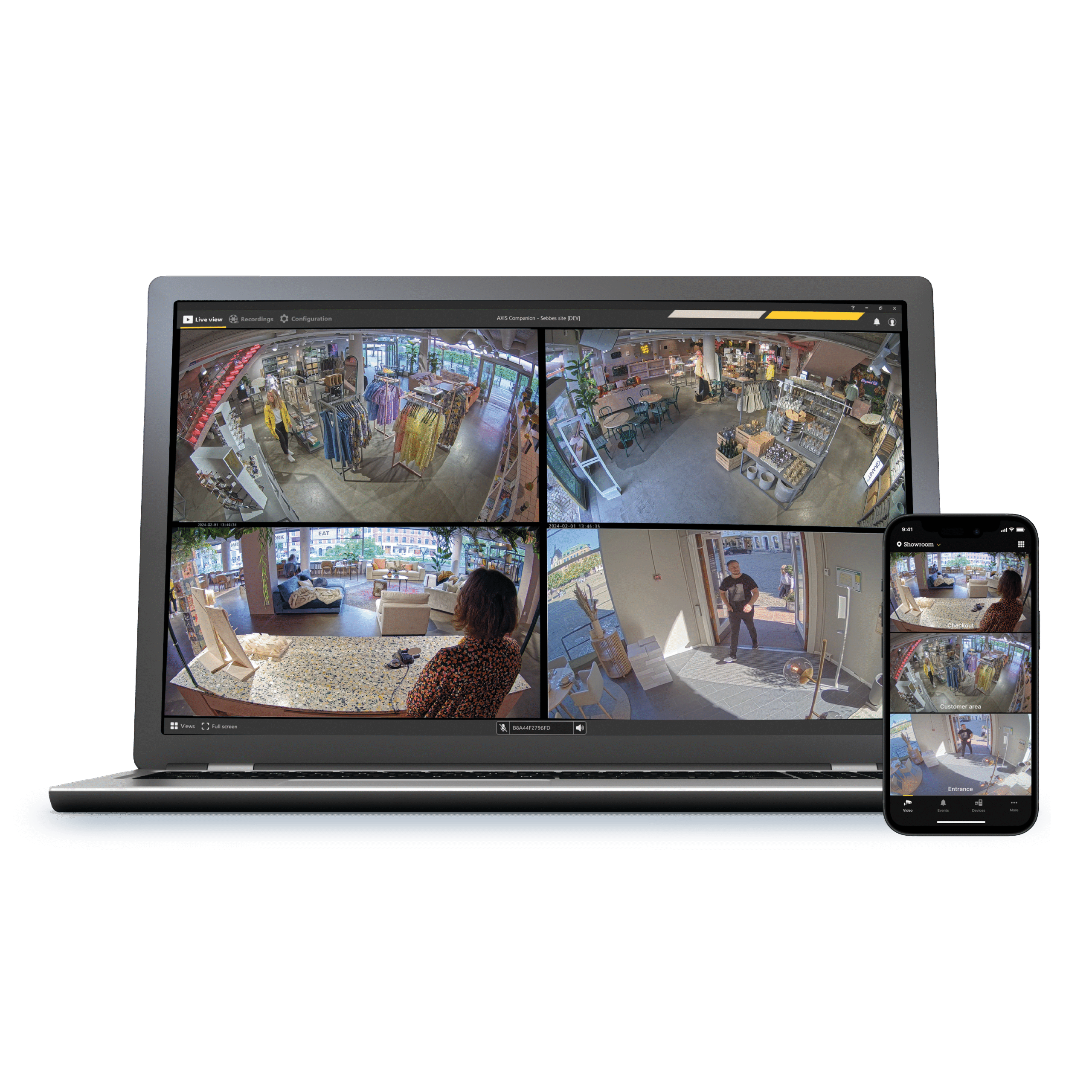 Axis PTZ Camera Installation