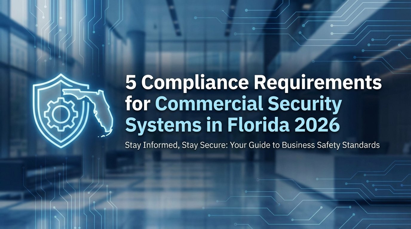 5 Compliance Requirements for Commercial Security Systems in Florida 2026