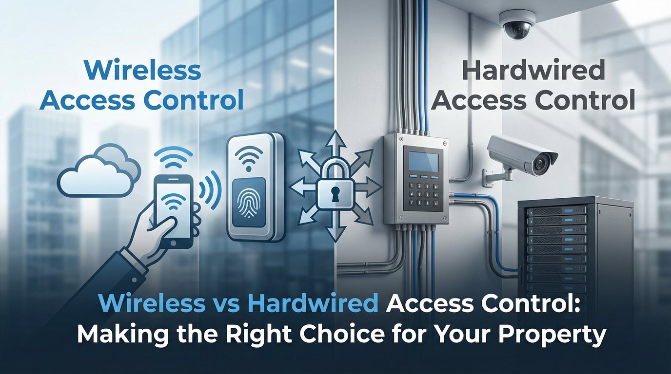 Wireless vs Hardwired Access Control: Making the Right Choice for Your Property