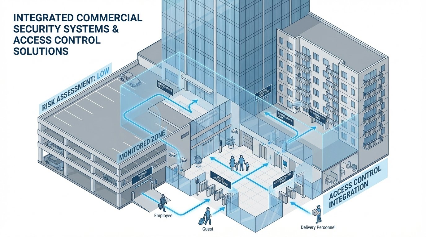 Why Commercial Properties Need Professional Security Assessments
