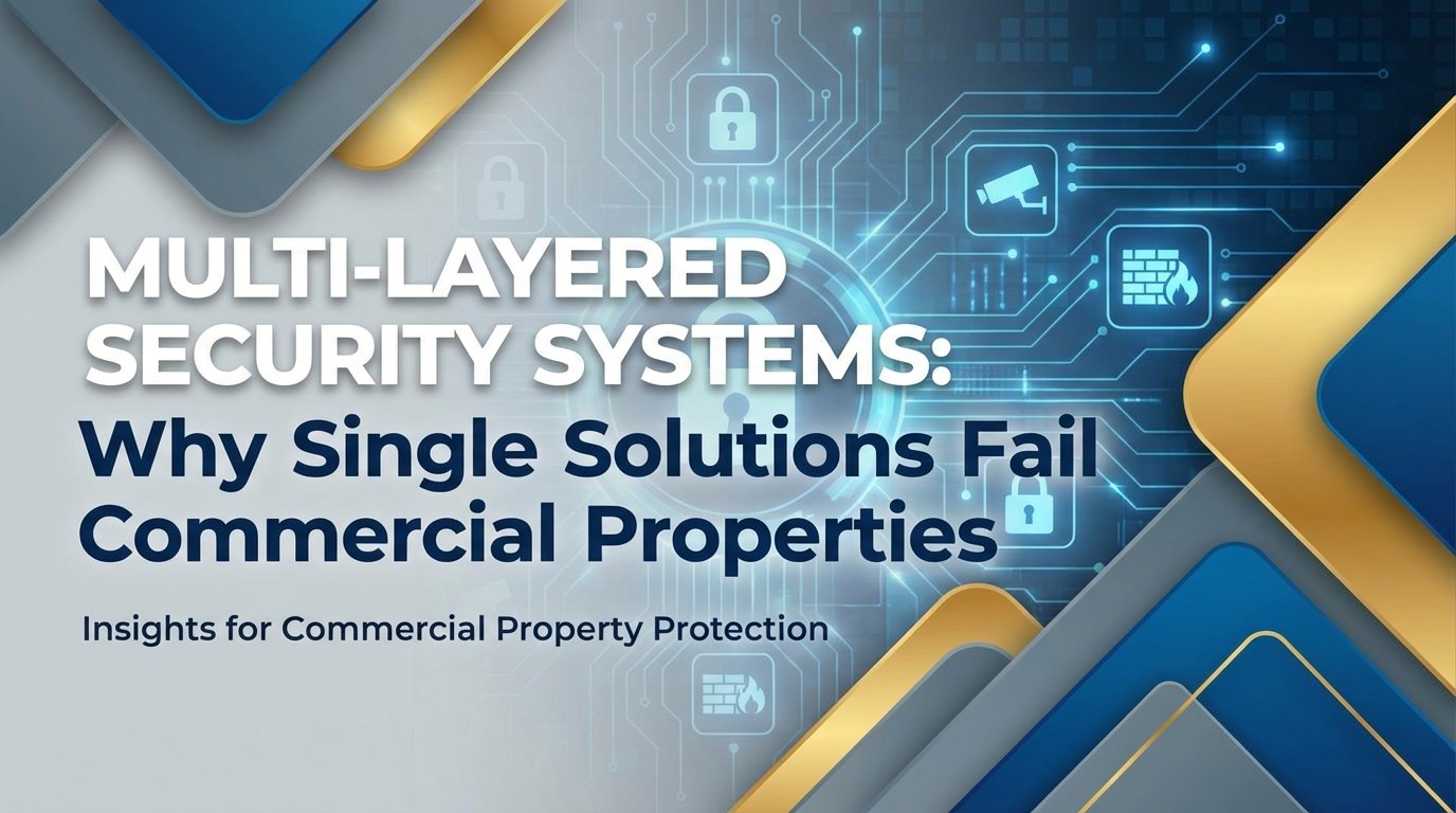 Multi-Layered Security Systems: Why Single Solutions Fail Commercial Properties