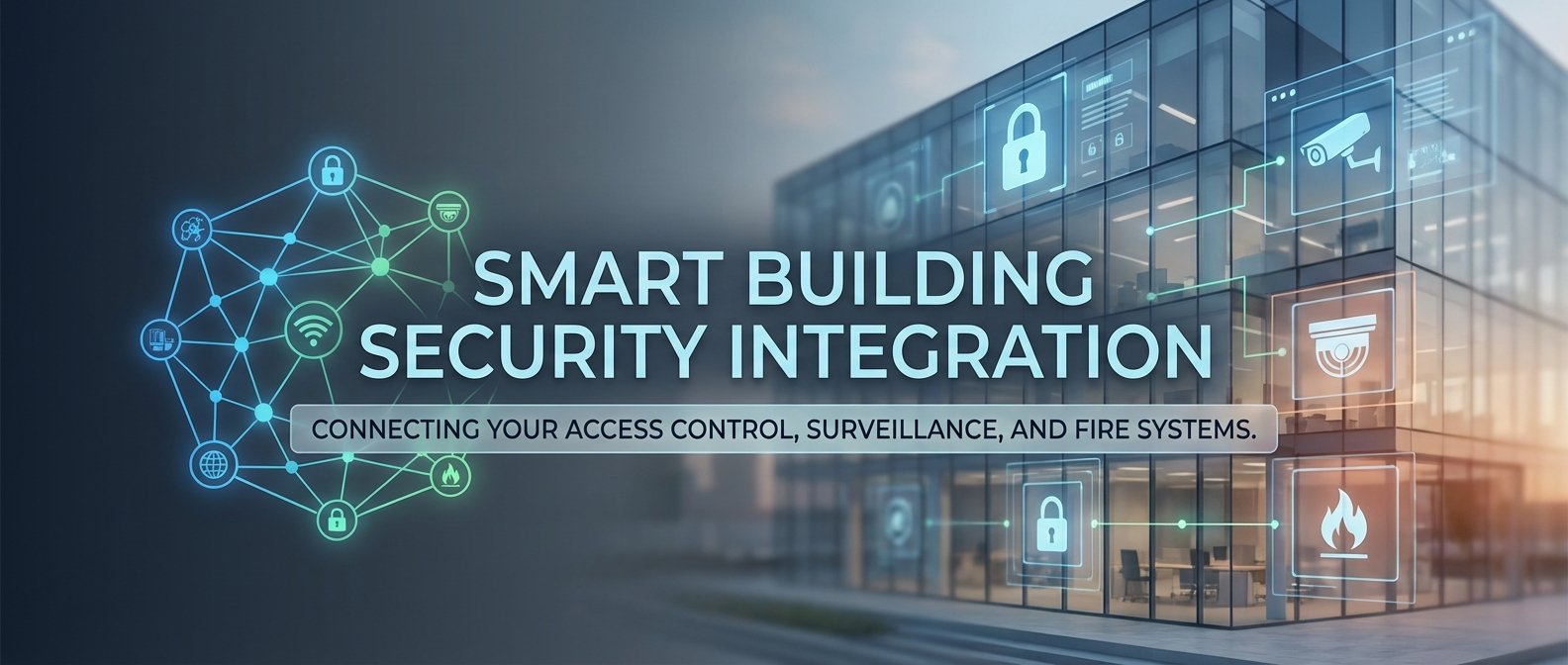 Smart Building Security Integration: Connecting Your Access Control, Surveillance, and Fire Systems