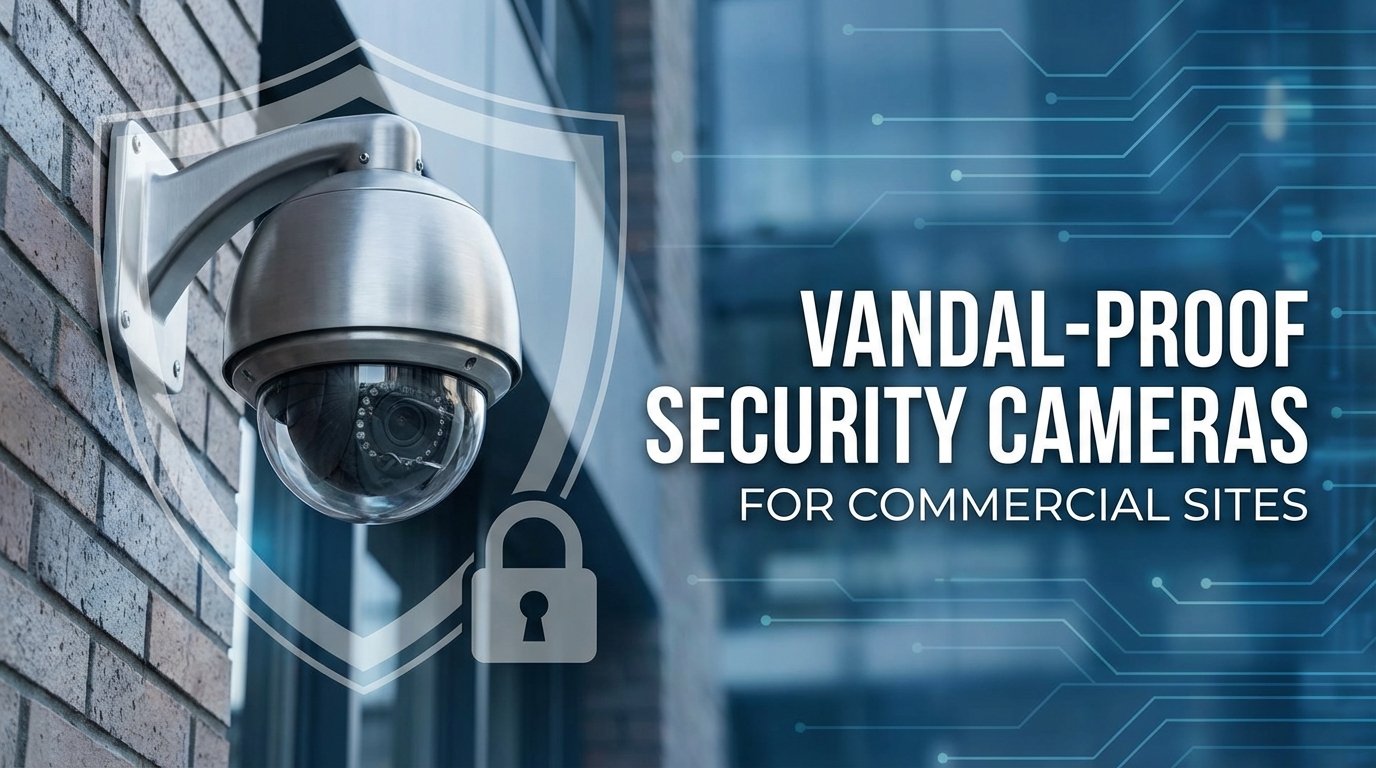 Vandal-Proof Security Cameras for Commercial Sites